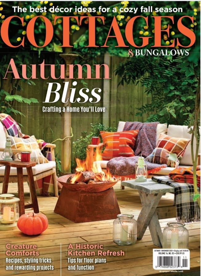 Cottages & Bungalows Fall Magazine front cover