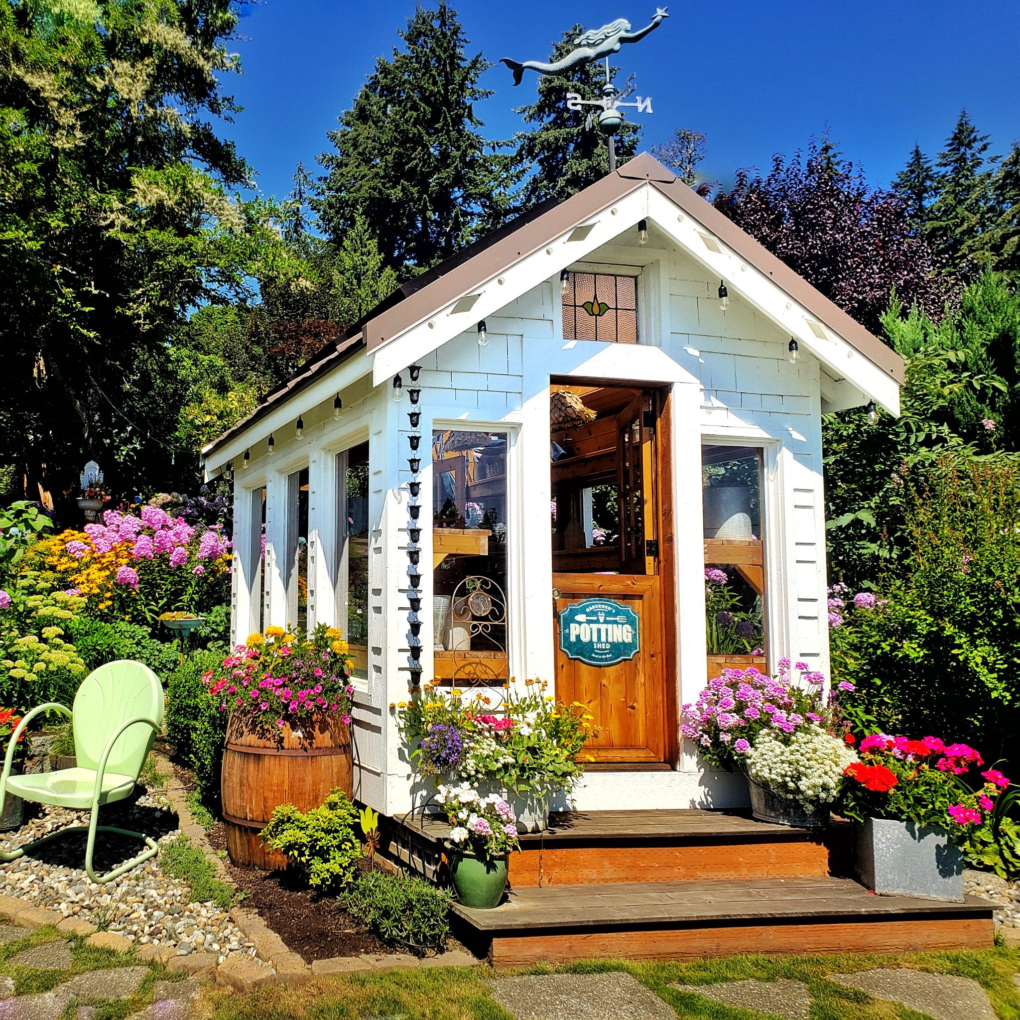 A Seasonal Summer PNW Cottage and Cut Flower Garden Tour - Shiplap