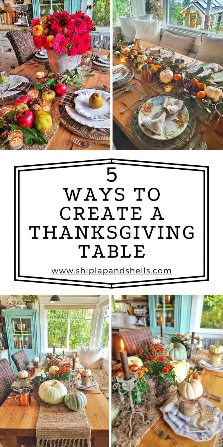 5 Ways to Create a Thanksgiving Tablescape With Natural Elements ...