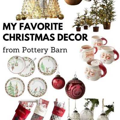 My Favorite Christmas Decor from Pottery Barn