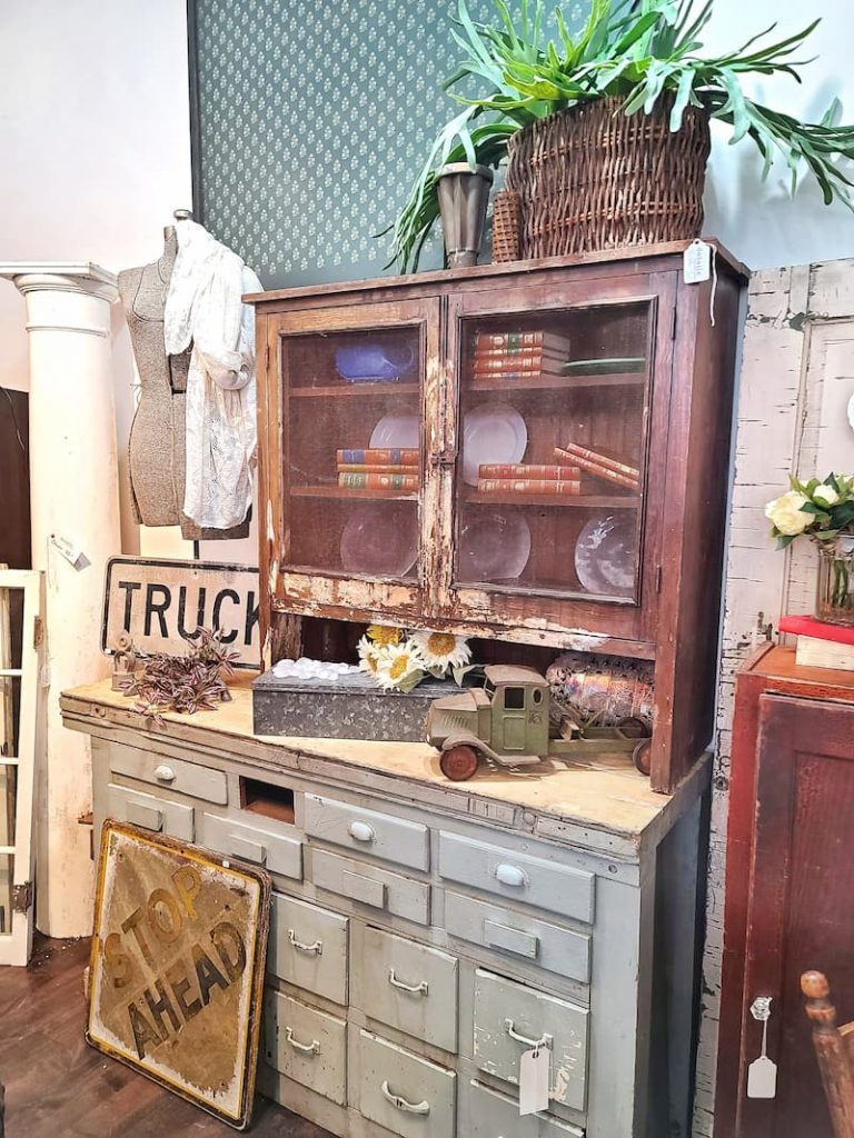 vintage and antique cabinets