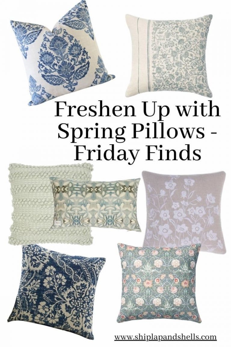 Freshen up Your Home Decor with Spring Pillows