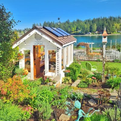 Coastal Cottage Garden and Outdoor Spring Spaces Tour