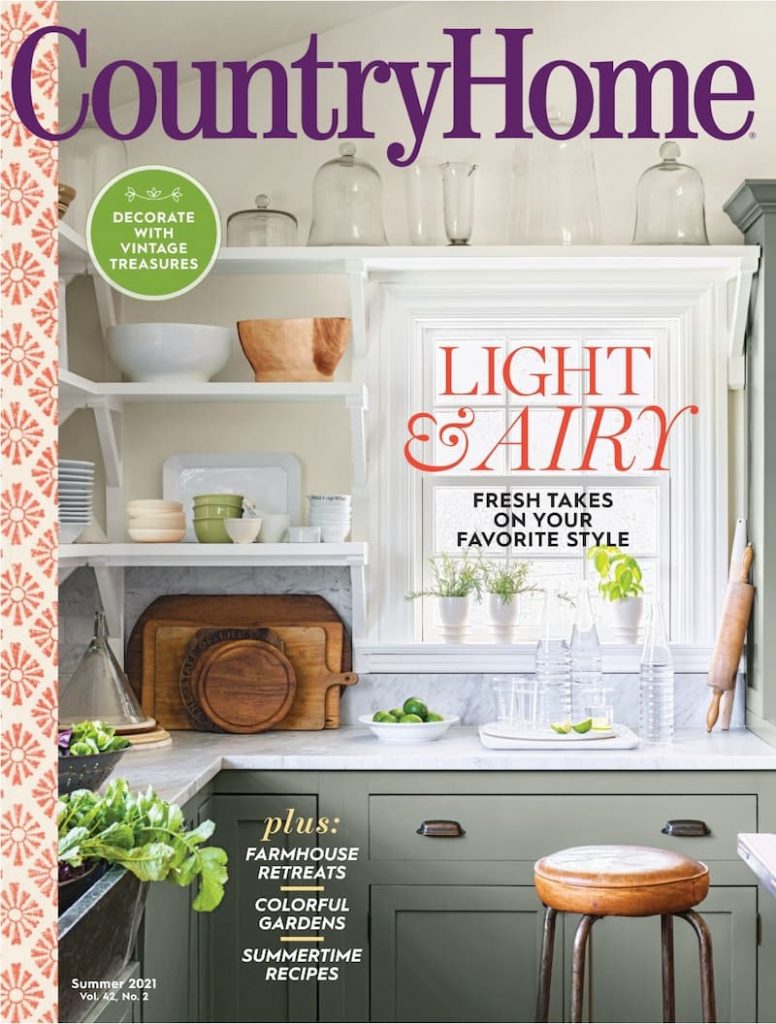 Country Home cottage garden magazine feature