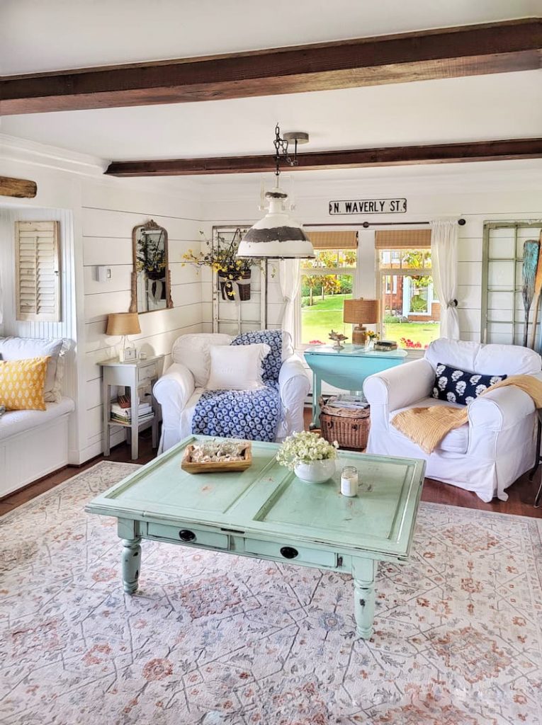 cottage style living room