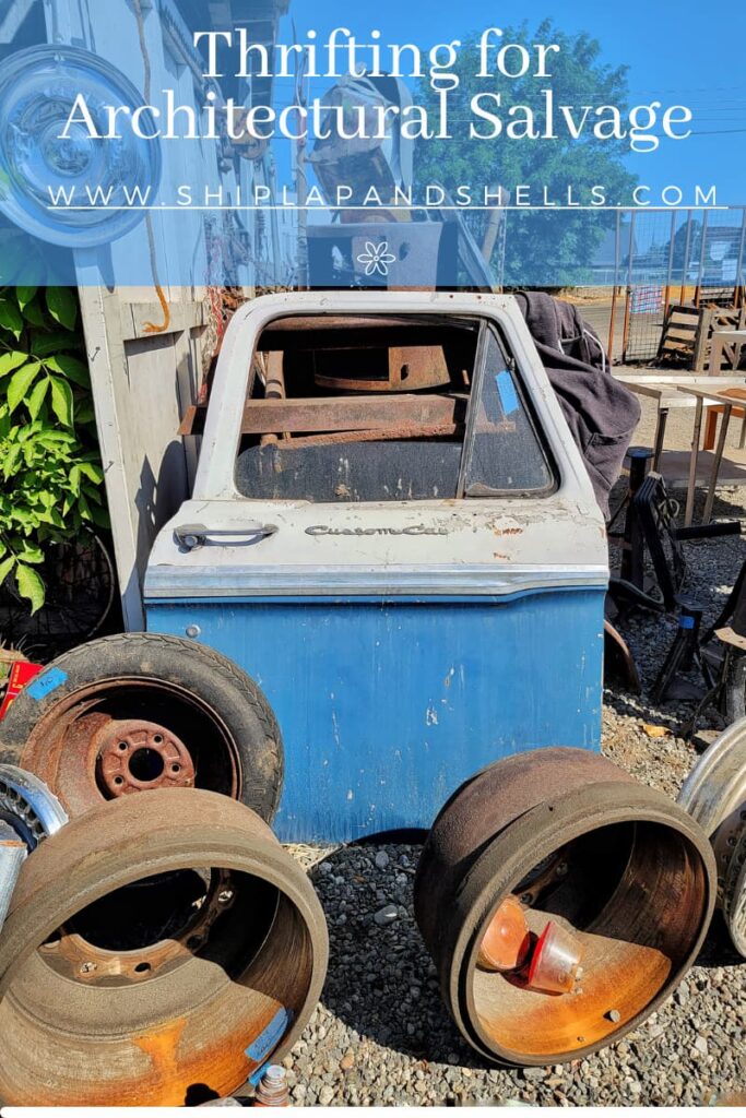 Thrifting for architectural salvage