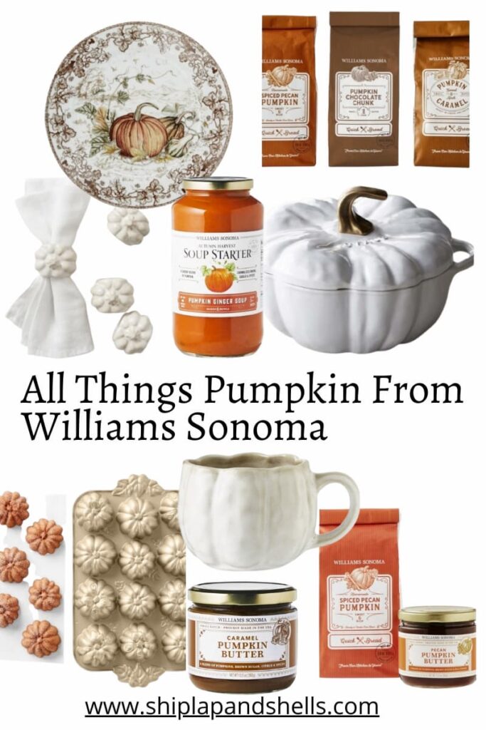 All things pumpkin from Williams Sonoma