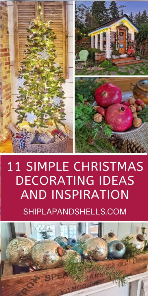11 Simple Christmas decorating ideas and inspiration