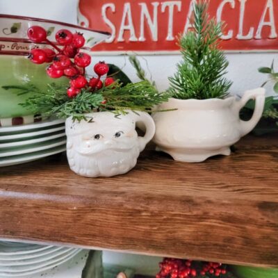 14 Wonderful Ways to Use Vintage Finds in Your Christmas Decor