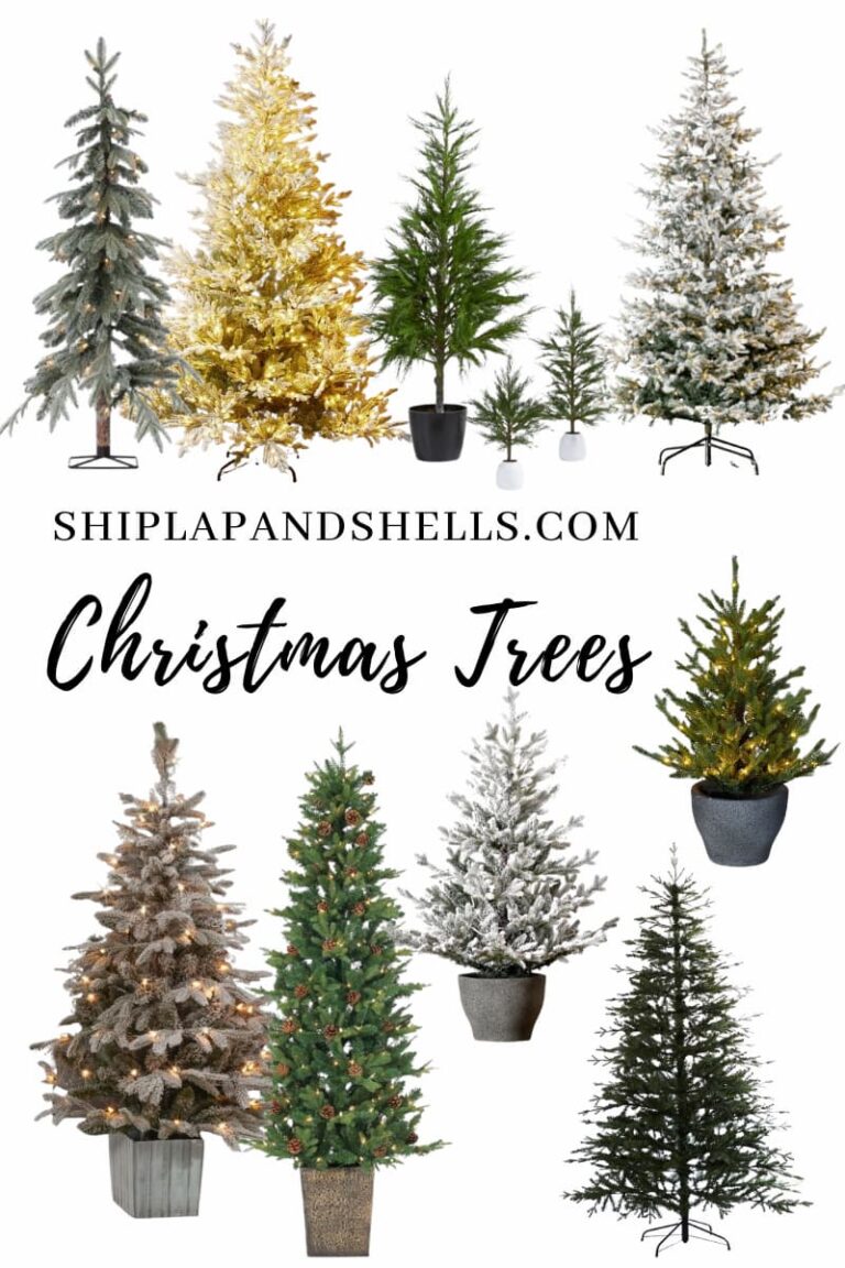 Faux Christmas Tree Finds for the Season