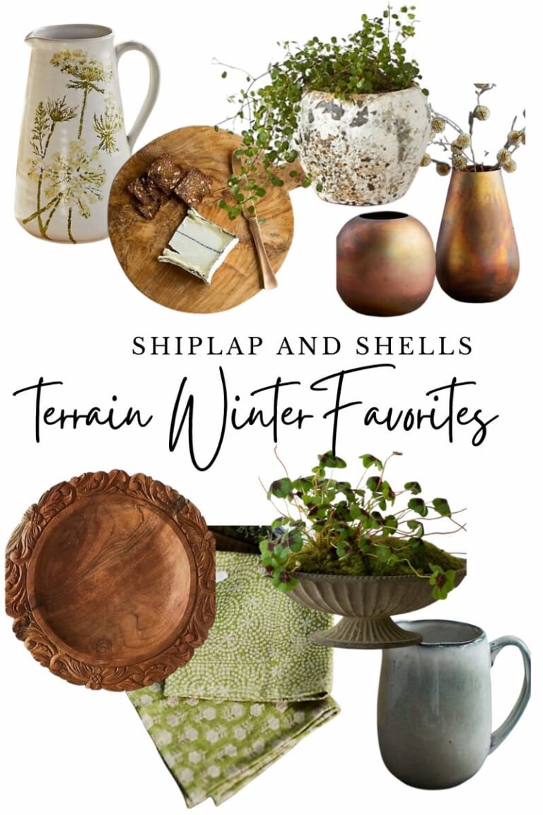 My Terrain Home Decor and Tabletop Favorites for Winter