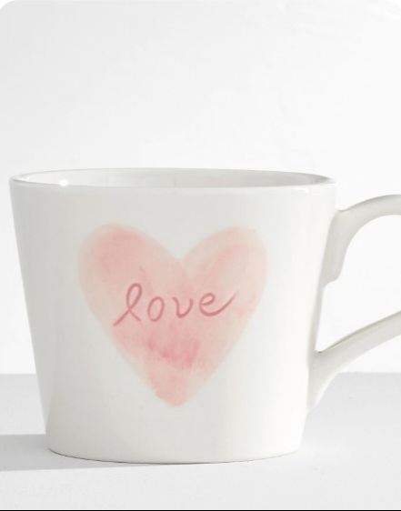 Love coffee cup Valentine's Day favorite
