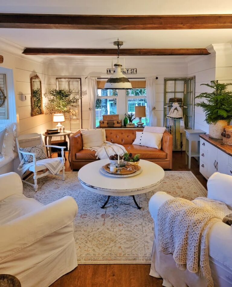 Winter Decor Ideas to Use After the Holidays Shiplap and Shells