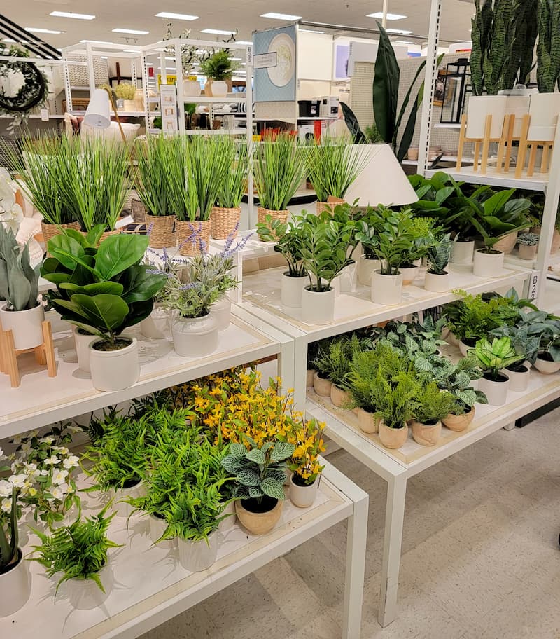 Target faux plants on sale