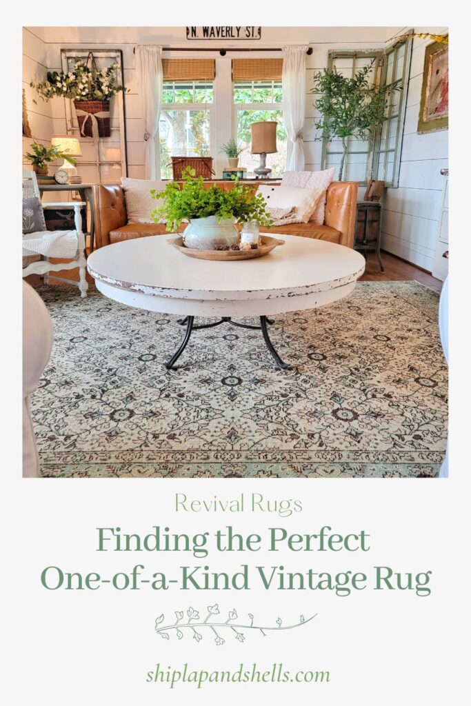 finding the perfect one-of-a-kind vintage rug
