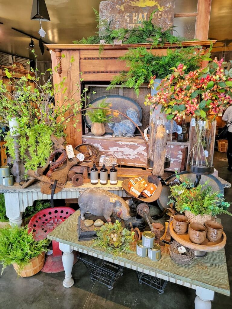 home and garden decor in store