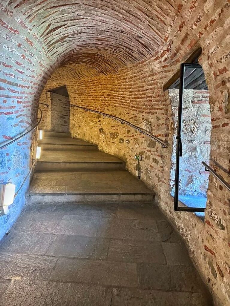 inside the white castle in  Thessalonika, Greece
