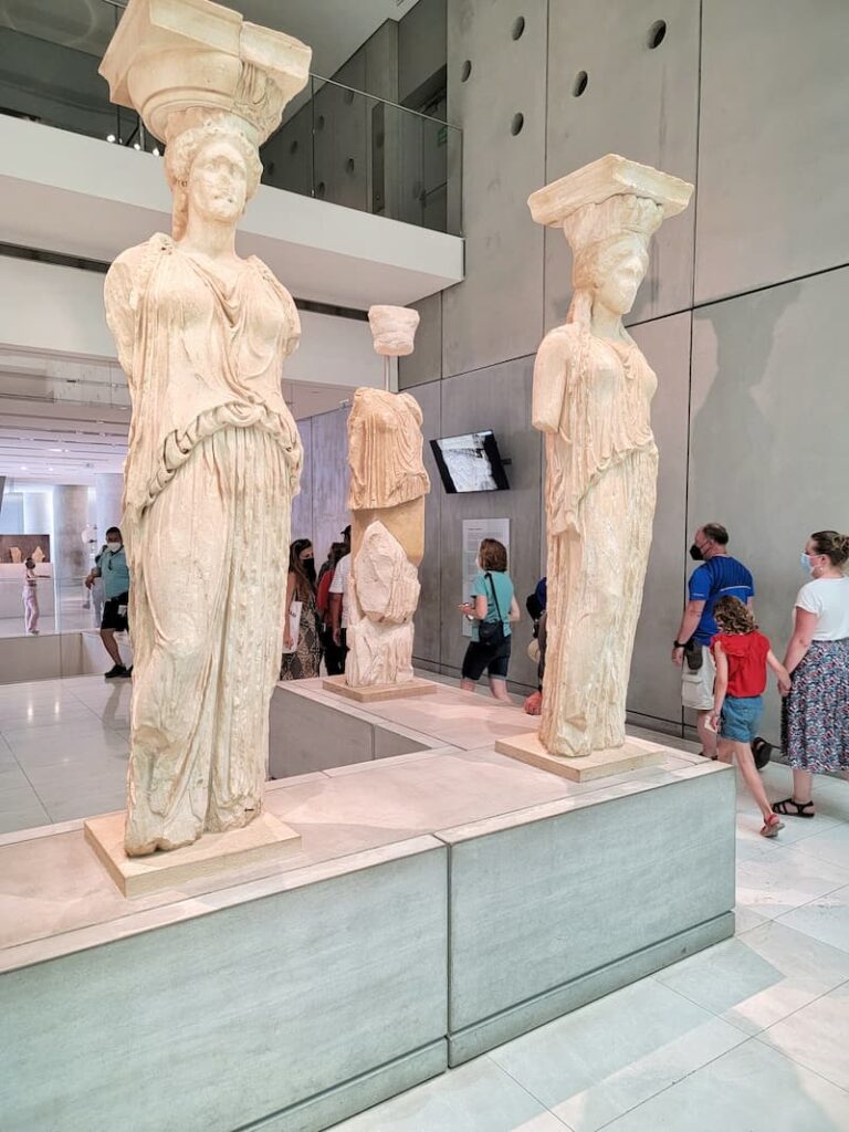 Acropolis museum Caryatides 