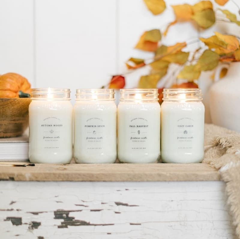 fall candles 