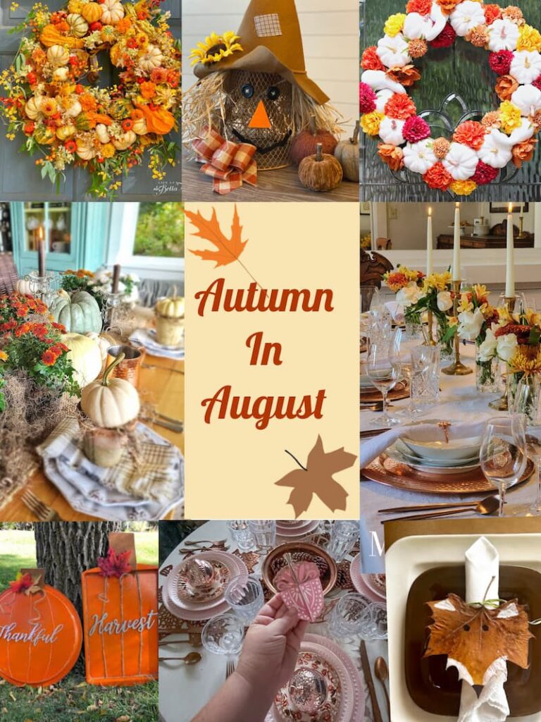 Autumn in August graphic