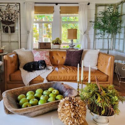 Fall Fresh Seasonal Home Tour with Cozy Cottage Style Touches