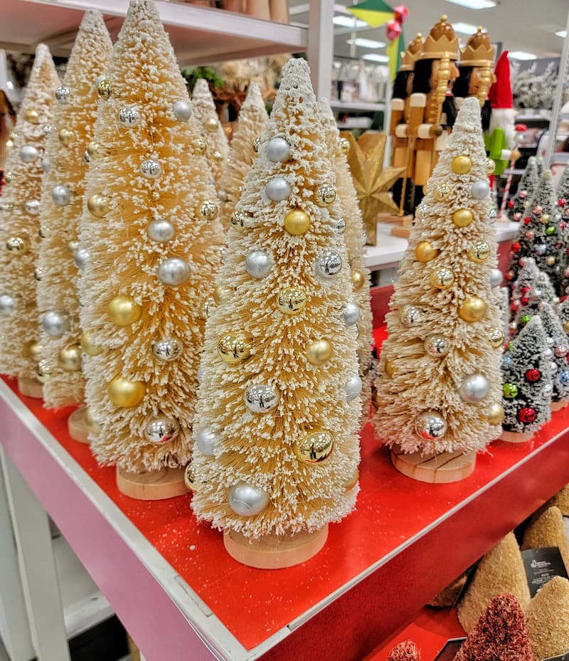 decorative Christmas trees