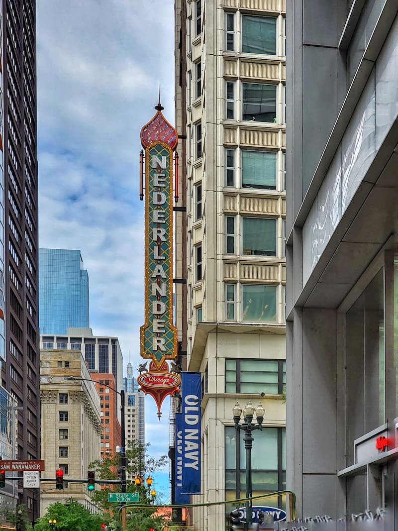 Nederlander theater in Chicago