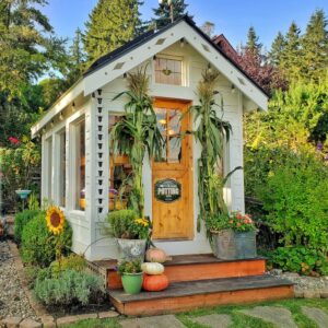 Fall Season Ideas to Decorate the Outside of Your Greenhouse - Shiplap ...