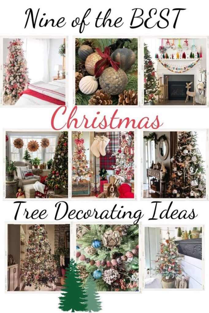 How to Decorate a Christmas Tree with Dried Hydrangeas