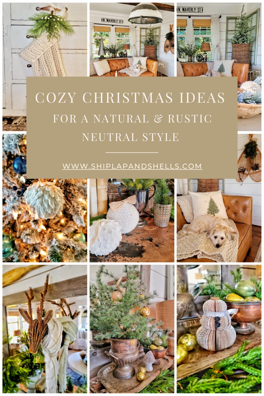 Cozy Christmas Decor Ideas for a Rustic Natural and Neutral Style ...