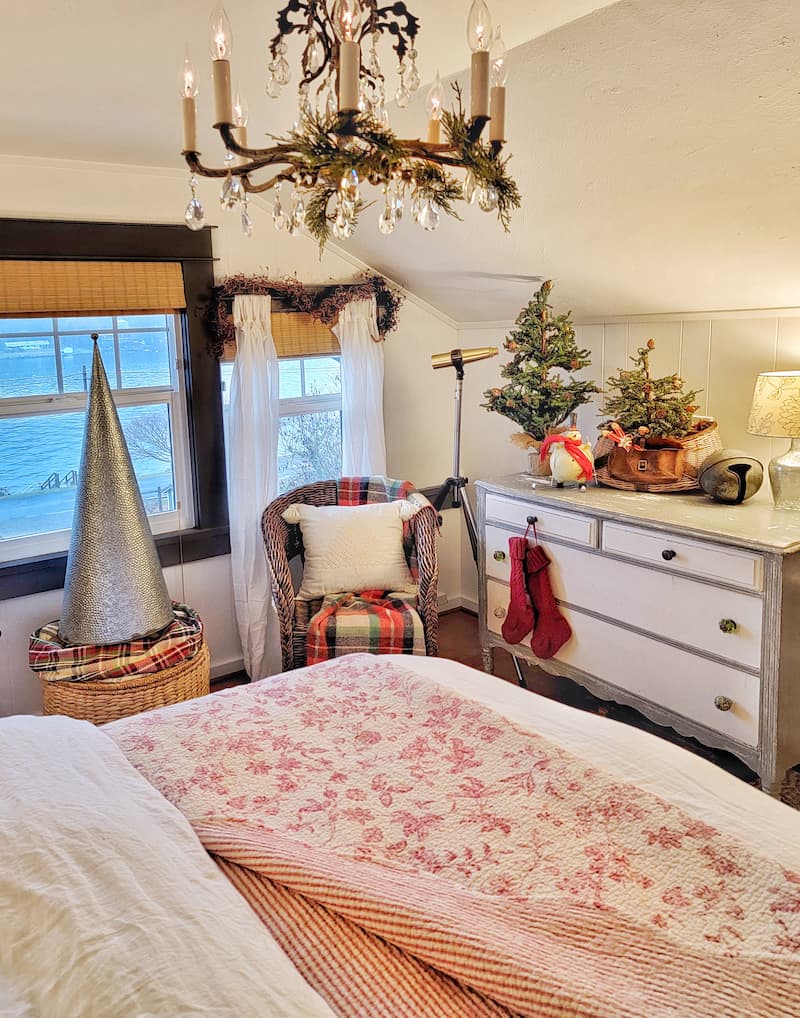 Christmas décor bedroom ideas