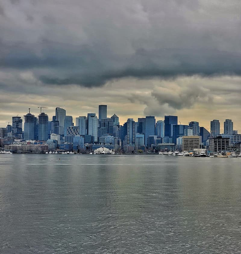 Seattle skyline from Lake Union