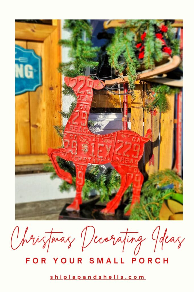 Christmas decorating ideas for your small porch graphic