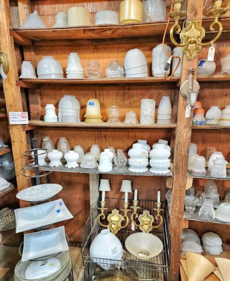 Using Architectural Salvage Finds to Refresh a Hallway Shiplap and Shells