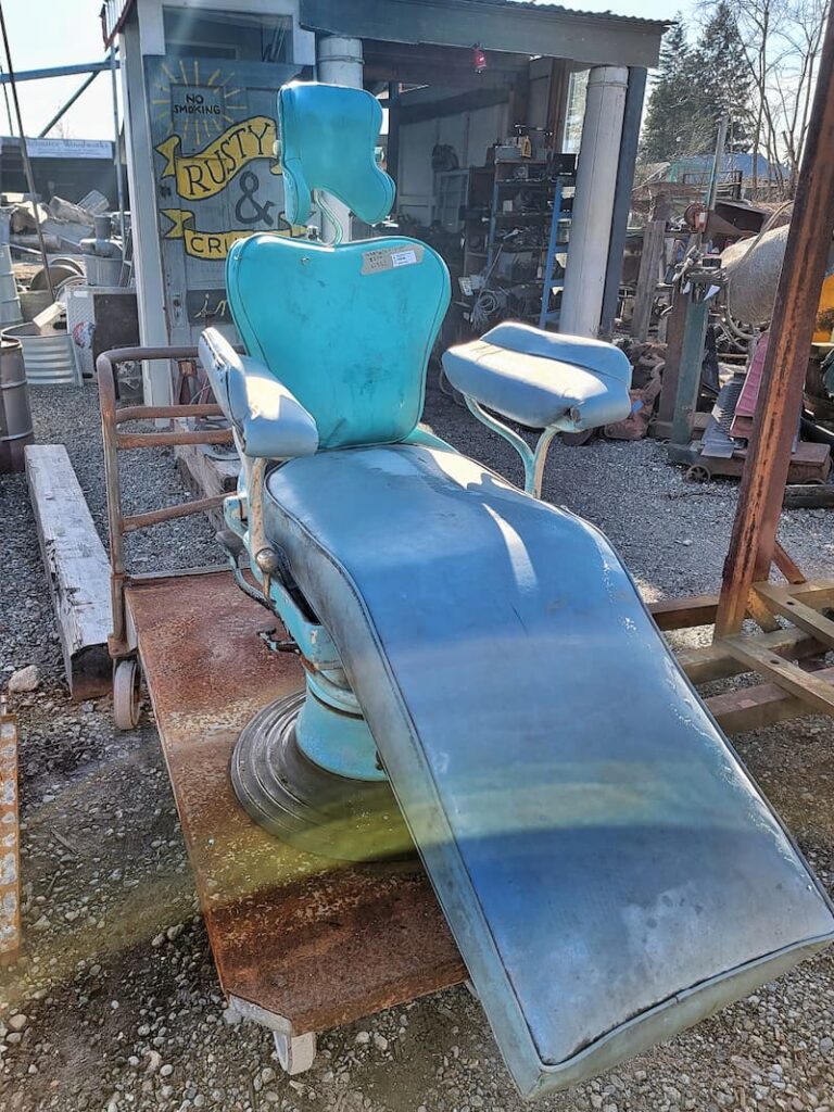 vintage dental chair