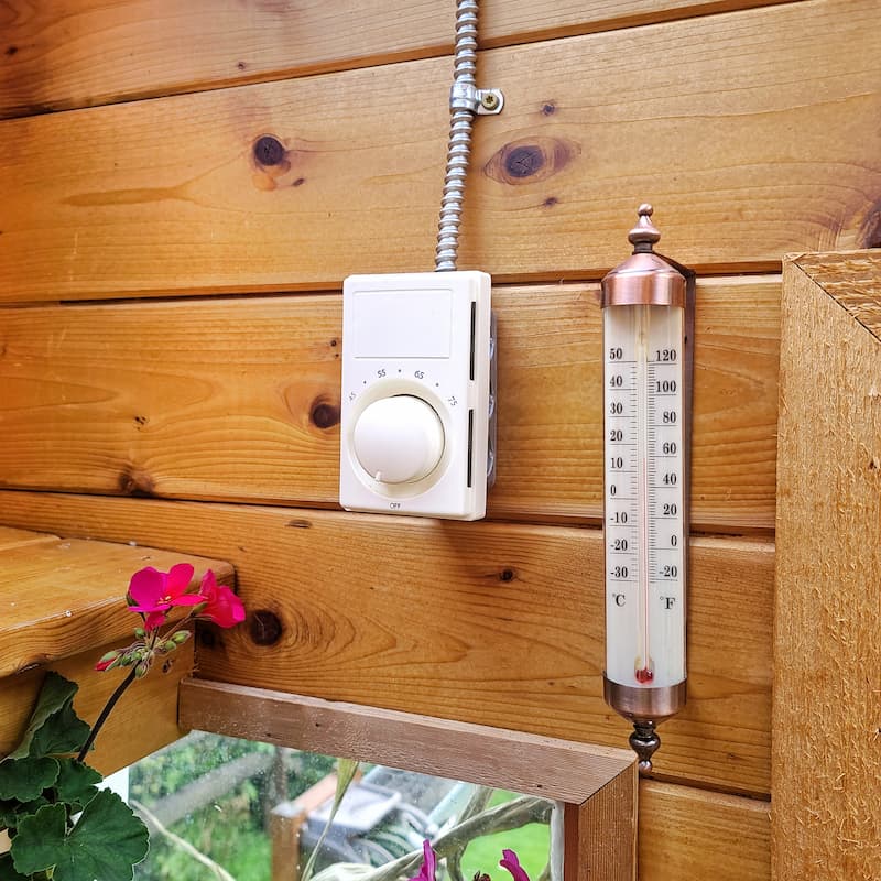 thermostat and thermometer