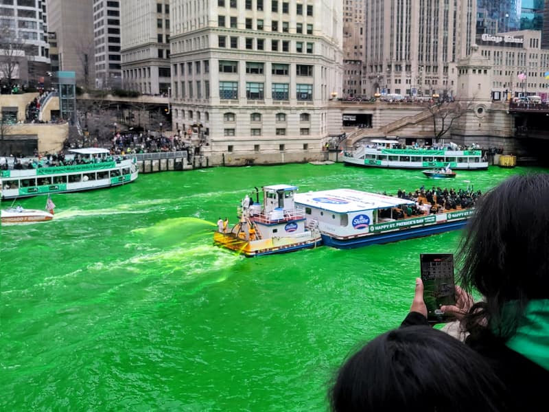 green river in Chicago