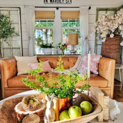 Spring Cottage Home Tour and Simple Decorating Ideas