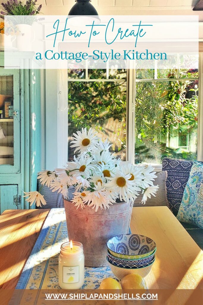 how to create a cottage style kitchen