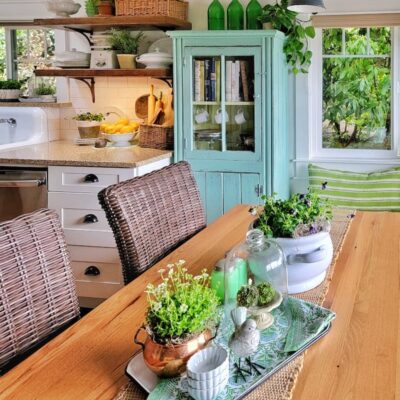 How to Create a Cottage Style Seasonal Refresh: Early Spring Home Tour