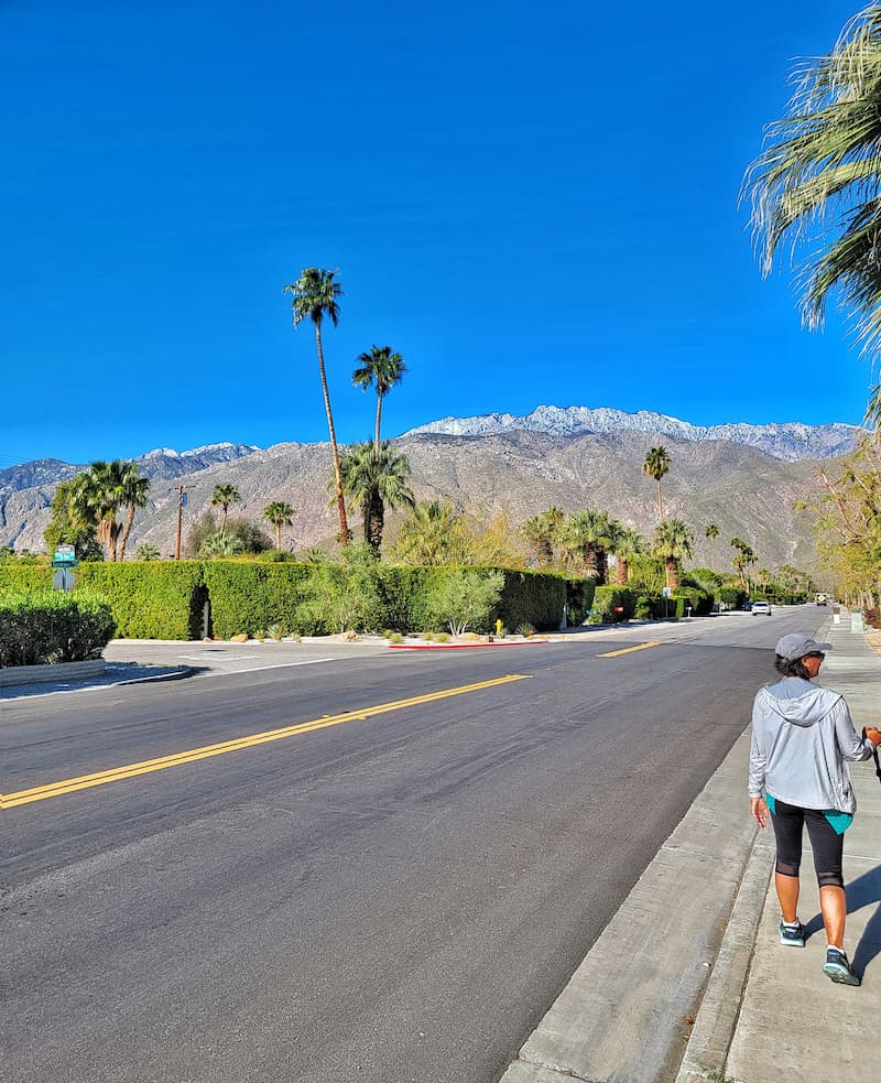 views from Palm Springs walk