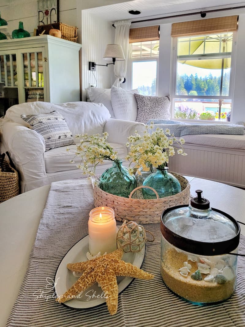 Small Beach Cottage Decorating Ideas With Coastal Charm Shiplap and