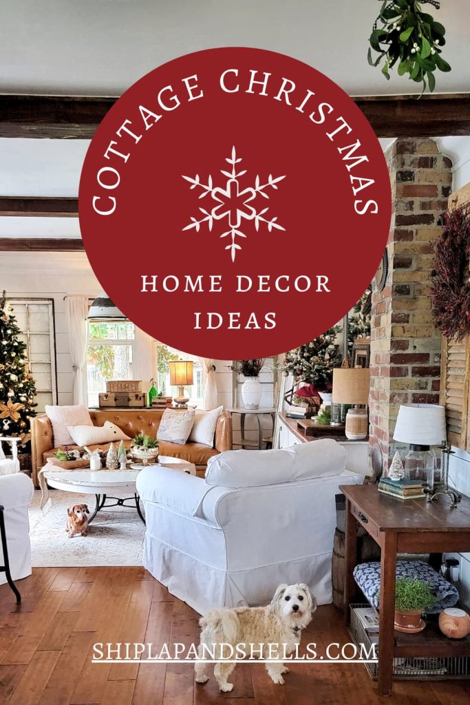 Cottage Christmas home decor ideas
