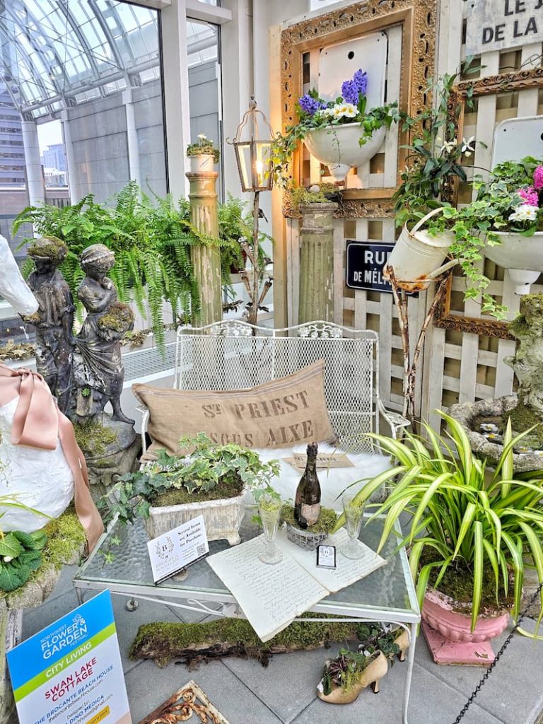City living display at the Northwest flower and garden festival