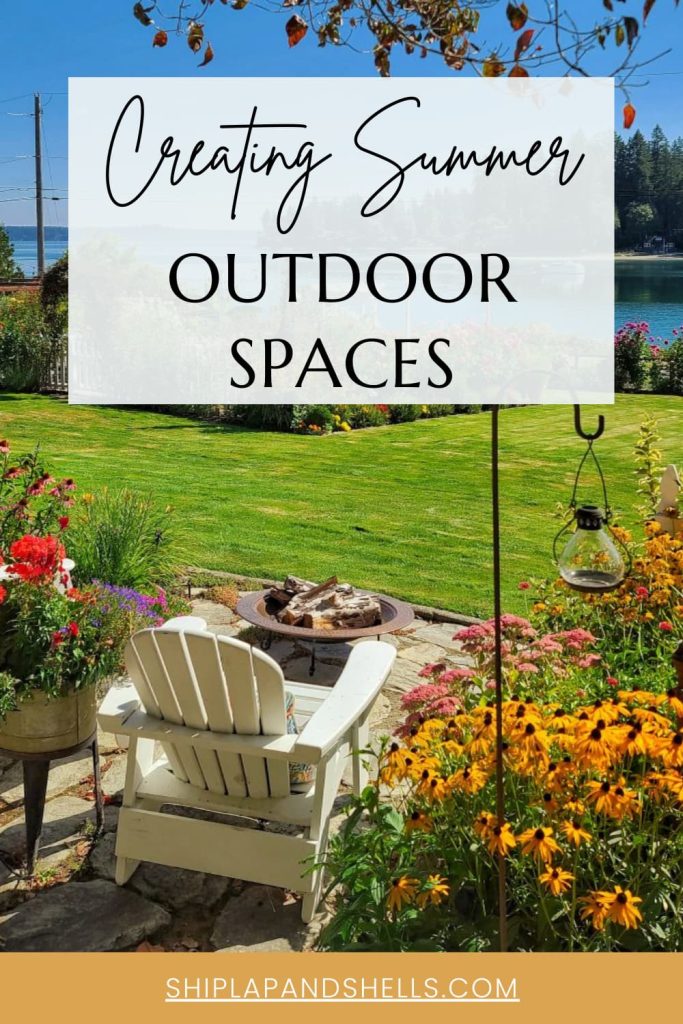 creating summer outdoor spaces