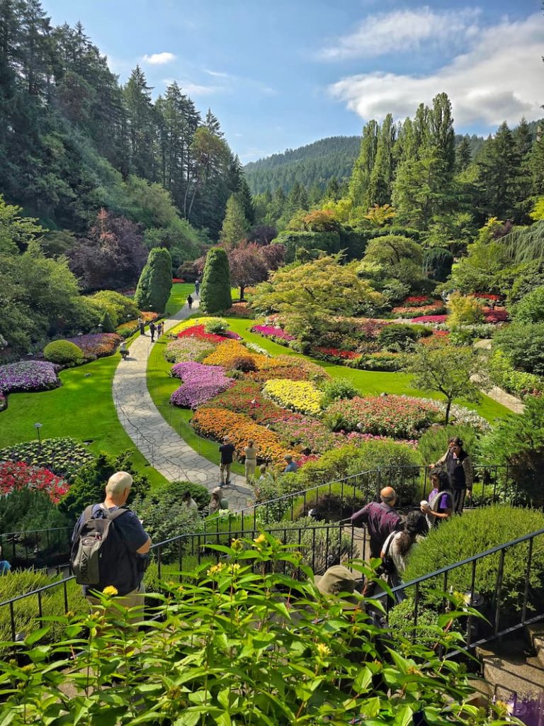 The Butchart Gardens Sunken Garden