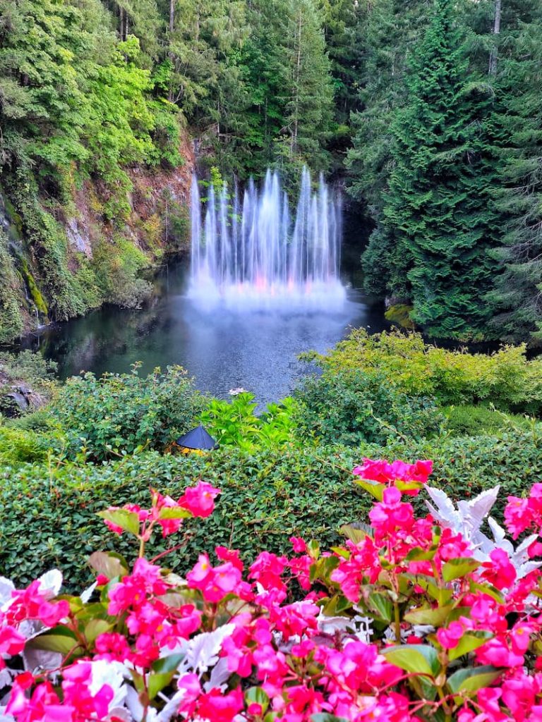 The Butchart Gardens Ross Fountain