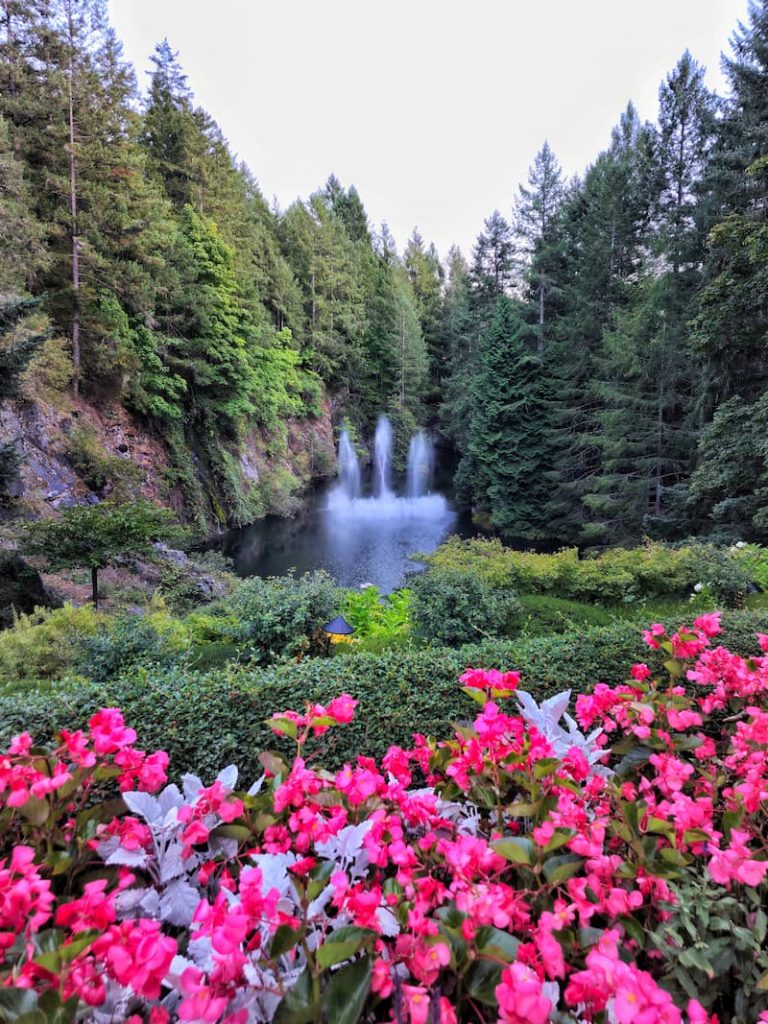 The Butchart Gardens Ross Fountain