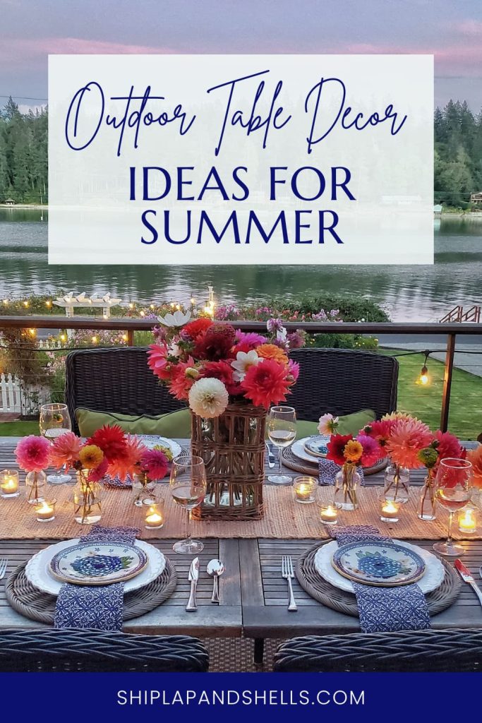 outdoor table decor ideas for summer