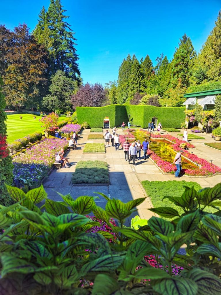 The Butchart Gardens Italian Garden